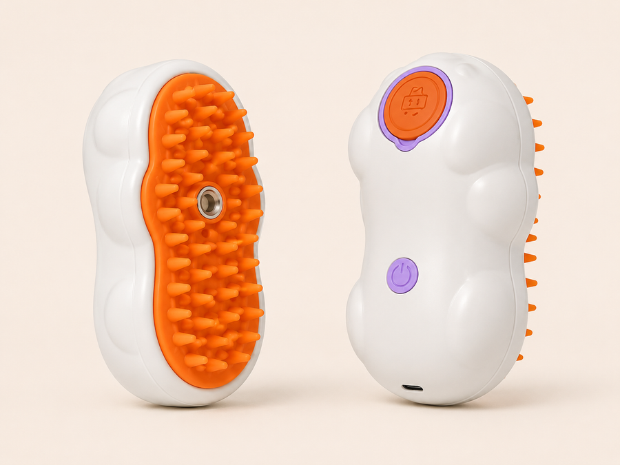 Cepillo de Vapor 3 en 1 para Mascotas – Favelqo